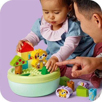 Конструктор LEGO DUPLO My First Сортировщик фигур дом для щенков 17 деталей (10441)