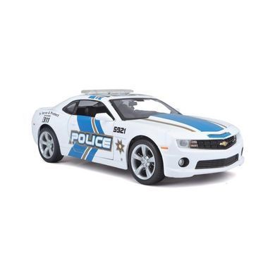 Автомодель Maisto 2010 Chevrolet Camaro SS RS Police белый 1:24 (31208 white) dt_18986 фото