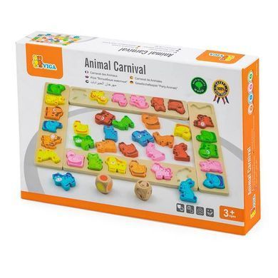 Настольная игра Viga Toys Карнавал зверят (50450) dt_1151 фото