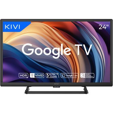 Телевізор 24", HD, Google TV KIVI 24H710QB 3728392 фото