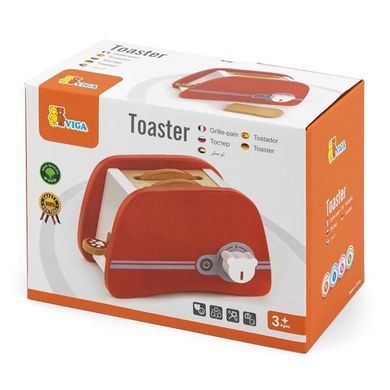 Іграшковий тостер Viga Toys з дерева (50233FSC) dt_11840 фото