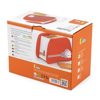 Іграшковий тостер Viga Toys з дерева (50233FSC) dt_11840 фото