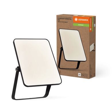 Прожектор LEDVANCE ESSENTIAL 20Вт 1800Лм 4000K чорний (376768)