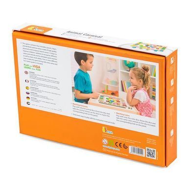 Настольная игра Viga Toys Карнавал зверят (50450) dt_1151 фото
