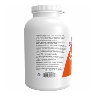 Nutritional Yeast Flakes - 284g Now Foods