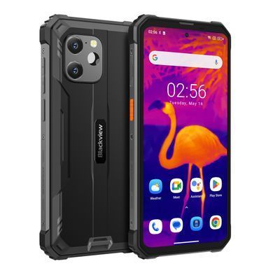 Blackview Смартфон BV8900 6.5" 8/256ГБ, 2SIM, 10000мА&bull;год, чорний UA (з тепловізором) (377771) 6931548313502 фото