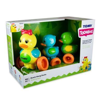 Игрушка-каталка Toomies Уточки со звуком (E4613) dt_14119 фото