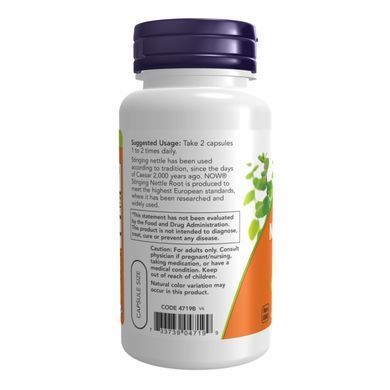 Nettle Root Extract 250mg - 90 vcaps Now Foods