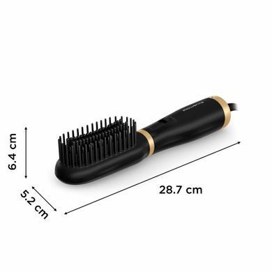 Rowenta Щетка-выпрямитель Powerstraight , темп.режимов-2, 160-200С, ионизация, керамика, черный UB5920F0 фото