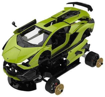 Машинка-конструктор Rastar Lamborghini Sian 1:18. Зелений ibs_4540032 фото