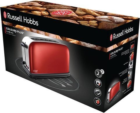 Тостер Classic, Russell Hobbs, красный 21391-56 фото
