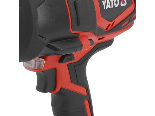 Гайковерт ударний акумуляторний YATO: 18 В, 4АГод, квадрат 3/4", 2000 Нм +перехідник 3/4" в 1/2" YT-828075 фото