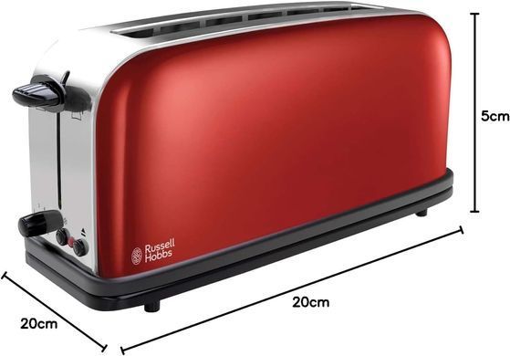 Тостер Classic, Russell Hobbs, красный 21391-56 фото