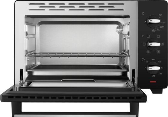 Піч електрична Beko 30л, 1600Вт, механіч., конвекція, чорна (383374) BMOF30B фото
