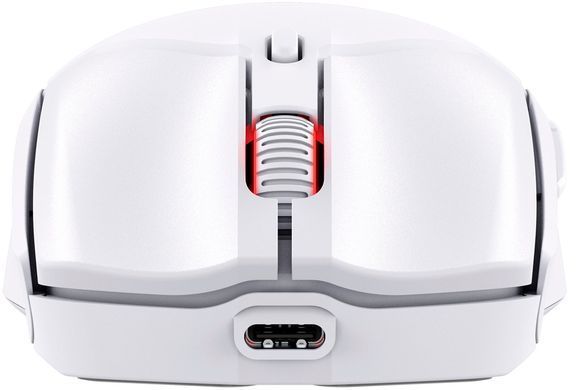 HyperX Миша Pulsefire Haste 2 mini, RGB, USB-A/WL/BT, білий (374604) 7D389AA фото