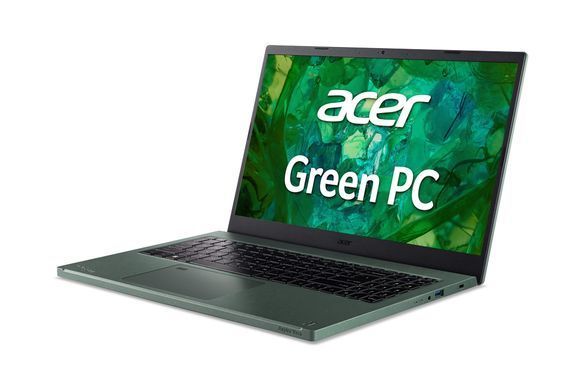 Acer Ноутбук Aspire Vero AV15-53P 15.6" FHD IPS, Intel i5-1335U, 16GB, F512GB, UMA, Lin, зелений (382254) NX.KN5EU.002 фото
