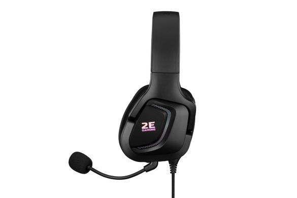 Гарнитура игровая 2E GAMING HG340, 7.1, USB-A, RGB, 2м, чёрный 2E-HG340BK-7.1 фото