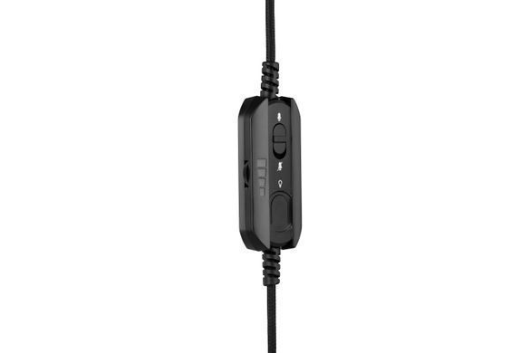 Гарнитура игровая 2E GAMING HG340, 7.1, USB-A, RGB, 2м, чёрный 2E-HG340BK-7.1 фото