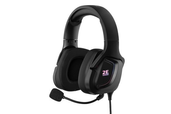 Гарнитура игровая 2E GAMING HG340, 7.1, USB-A, RGB, 2м, чёрный 2E-HG340BK-7.1 фото