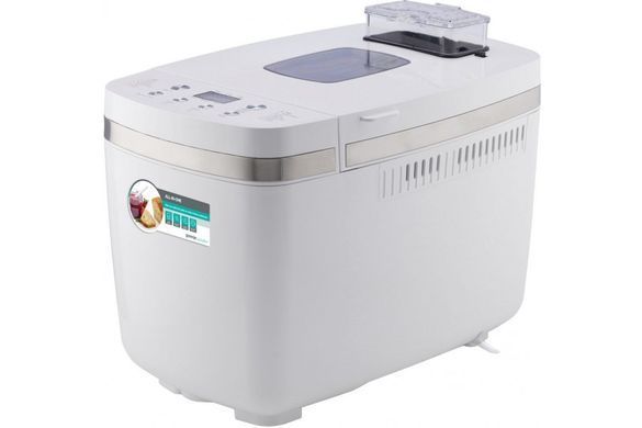 Хлебопечка Gorenje 750Вт, программ-14, макс.вес -1.350кг, форма прямоугольник, пластик, белый (380764) BM1350W фото