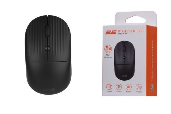 2E Миша MF218 Silent WL BT Black (360060) 2E-MF218WBK фото
