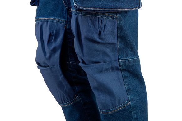Робочі штани DENIM, посилення коліна, розмір XXL