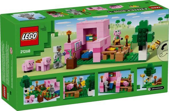 Конструктор LEGO Minecraft Будинок для поросят (389483)