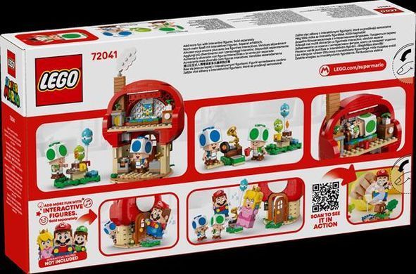 Конструктор LEGO Super Mario Вечеринка в доме Toad 276 деталей (72041)