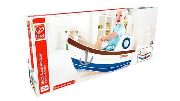 Дитяча гойдалка Hape Корабель дерев'яна (E0102) dt_12065 фото
