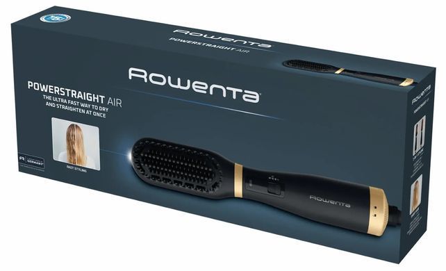 Rowenta Щетка-выпрямитель Powerstraight , темп.режимов-2, 160-200С, ионизация, керамика, черный UB5920F0 фото