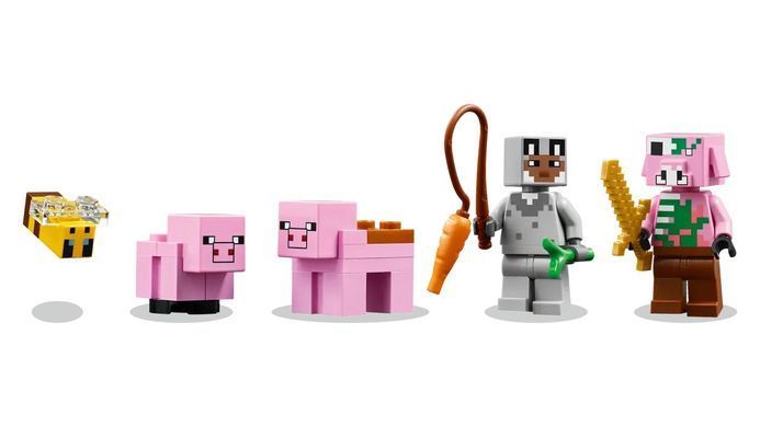 Конструктор LEGO Minecraft Будинок для поросят (389483)