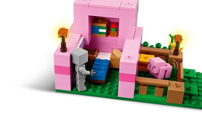 Конструктор LEGO Minecraft Будинок для поросят (389483)