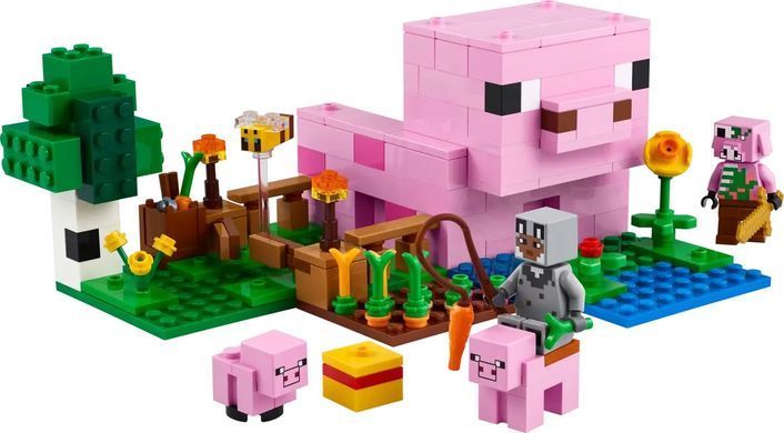 Конструктор LEGO Minecraft Будинок для поросят (389483)