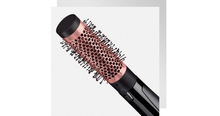 BaByliss Фен-щетка, 1000Вт, режимов-2, иониз-я, хол. обдув, керамика, черный AS126E фото