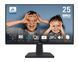 MSI Монітор 24.5" PRO MP251 D-Sub, HDMI, MM, IPS, 100Hz, 4ms, sRGB 101% (372173) 3723172