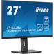 27 "16: 9 IPS RK Monitor, 3840x2160, 1 мс (MPRT), 1xhdmi 2.0/1xdp 1,4/1xdp Out/1xusb C (PD до 96 W) IIYAMA Xub2797UHSNP-B1 3728326