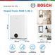 Водонагрівач електр. BOSCH плаский слім Tronic 4500, 80л, 1.5кВт, ун. монтаж, електр. кер-ння, B, білий (383058) 7736507298