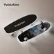 Скейтборд Yvolution Dynamo Cruiser LED 76см, синій (379407)
