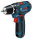Шуруповерт акумуляторний Bosch GSR 12V-15 з акційною комплектацією 0615990G6L 0615990G6L