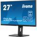 27 "16: 9 IPS RK Monitor, 3840x2160, 1 мс (MPRT), 1xhdmi 2.0/1xdp 1,4/1xdp Out/1xusb C (PD до 96 W) IIYAMA Xub2797UHSNP-B1 3728326