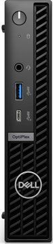 Dell Комп'ютер персональний неттоп OptiPlex 7020 MFF, Intel i3-14100T, 8GB, F512GB, UMA, WiFi, кл+м, Lin (382334) N003O7020MFF_UBU фото
