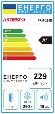 ARDESTO Морозильна скриня, 290л, А+, ST, диспл зовн., білий (310920) FRM-290E фото