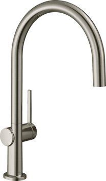 Змішувач для кухні Hansgrohe Talis M54, довж.виливу - 235мм, поворотний, 1важіль, KM220, сталь (351974)
