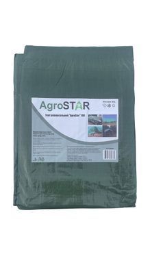 Тент универсальный "AgroStar" 100(4*6) зел.