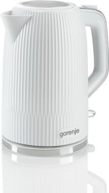 Gorenje Електрочайник 1.7л, Strix-контроль, білий матовий (383658) K17DPW фото