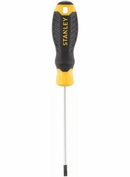 Отвертка плоская STANLEY "Cushion Grip" S/D SMALL: 4 X 100MM