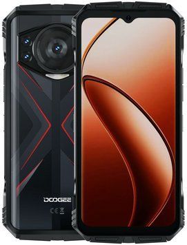 Doogee Смартфон S118 6.58' 8/512ГБ, 2SIM, 10800мА&bull;ч, черно-красный 6923740207048 фото