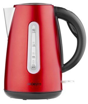 Електрочайник ARDESTO EKL-F300R 1.7л/2200Вт/strix контроль/нерж сталь/червоний (320420) EKL-F300R фото