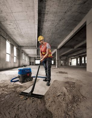 Bosch Пилосос професійний GAS 12-25 PL, 1350Вт, 200мБар, контейнер 25л, НЕРА Н13, 9кг (306042) 0.601.97C.100 фото