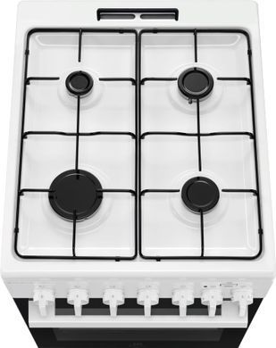 Electrolux Плита комбінована, 58л, 50x60см, конвекція, пара, білий (382769) LKK560011W фото